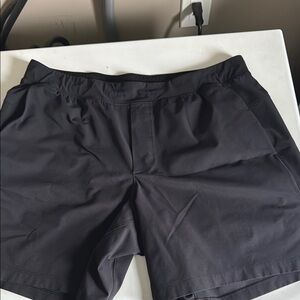 Lululemon Athletica Black Athletic Shorts zeroed in